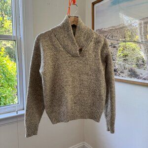 Vintage LL Bean Cowl Neck Wool Sweater